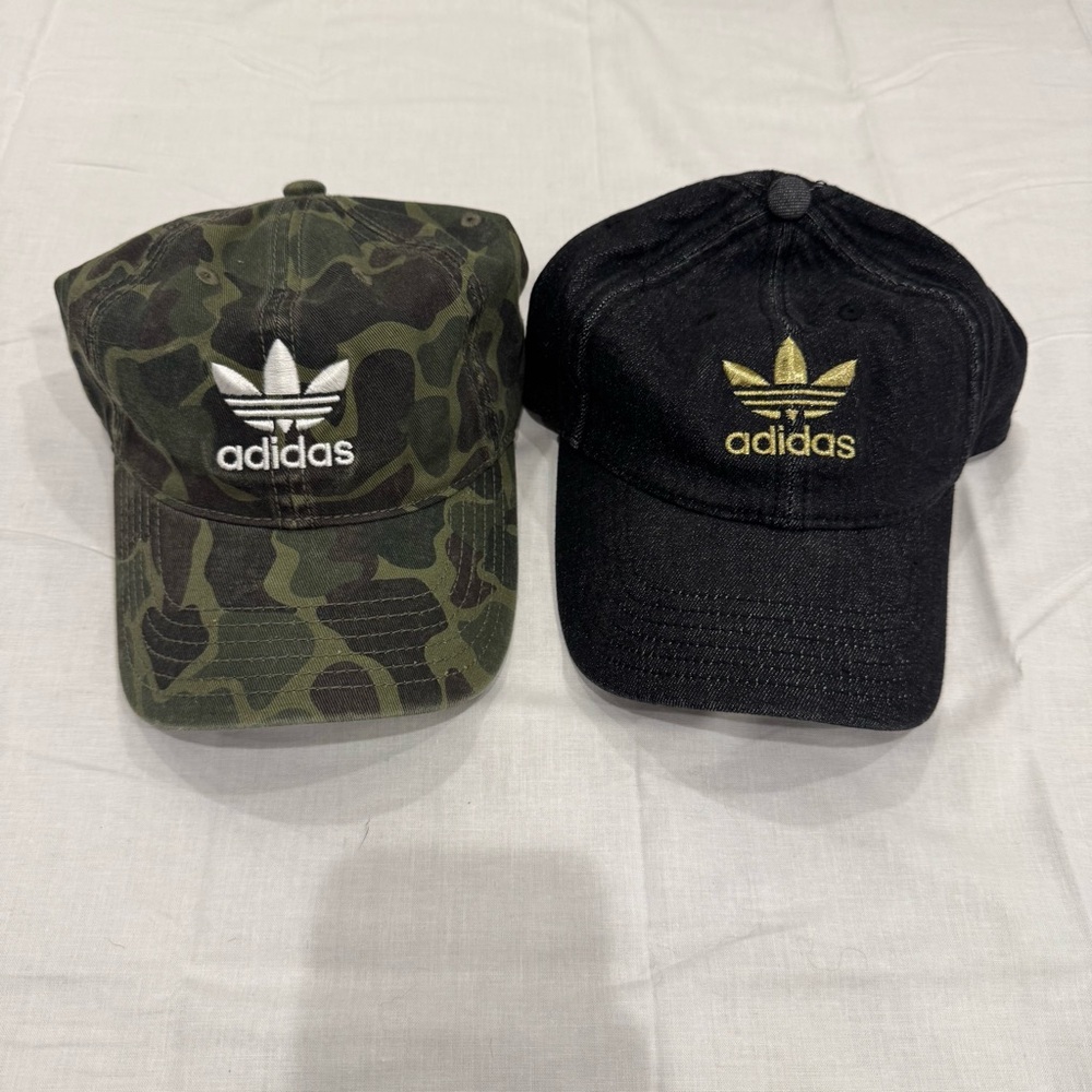 Bundle! EUC Adidas Hats
